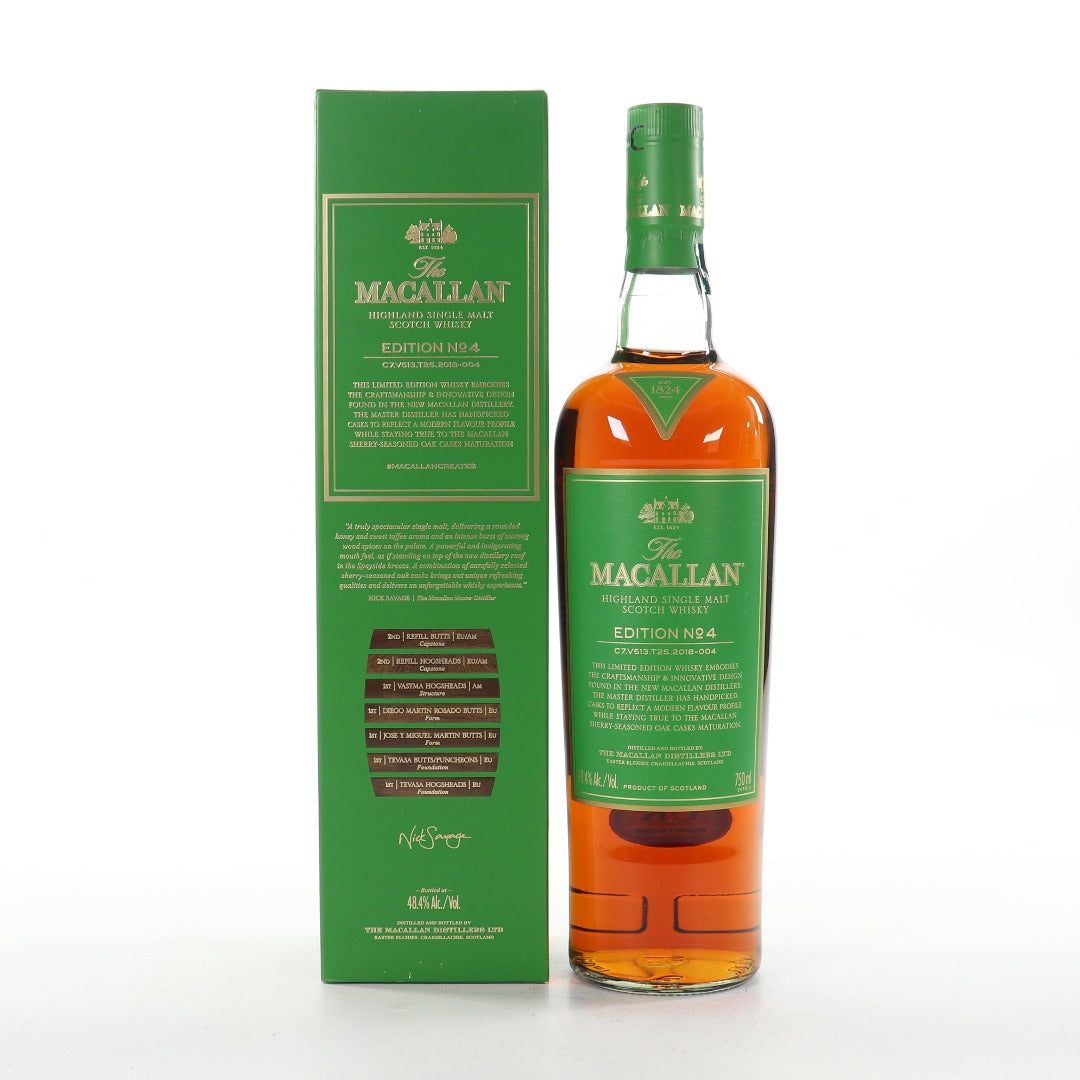 THE MACALLAN EDITION NUMBER 4 75CL