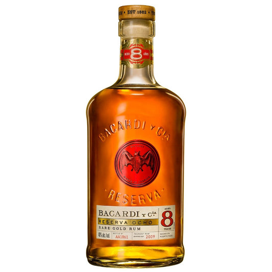 BACARDI 8 YEARS OLD RESERVA OCHO 70CL