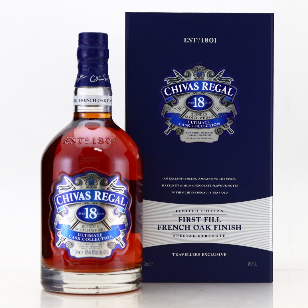 CHIVAS REGAL 18 YEAR OLD FRENCH OAK FINISH 1L