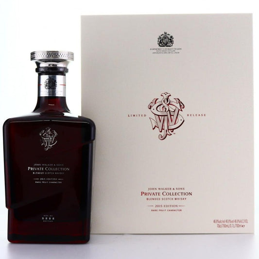 JOHNNIE WALKER PRIVATE COLLECTION 2015 EDITION 75CL