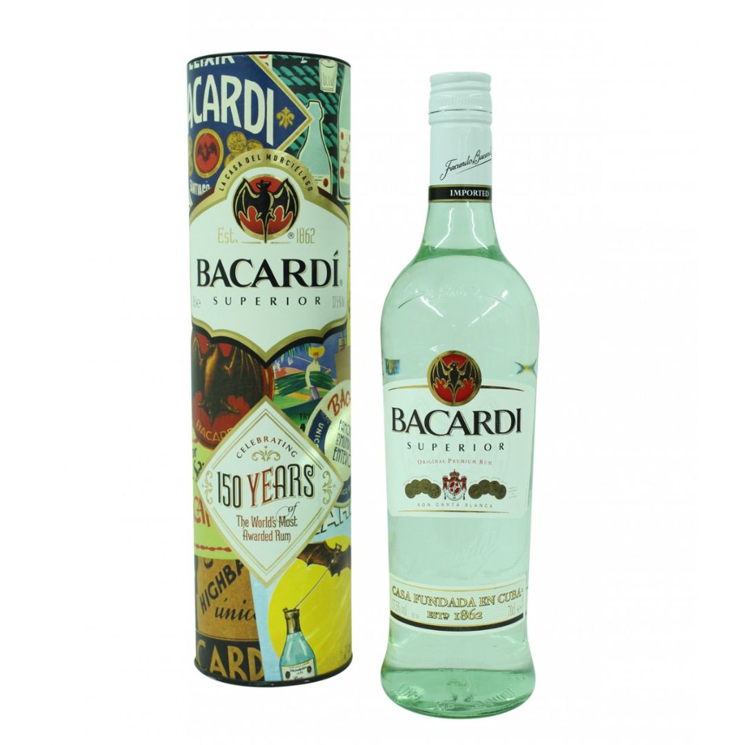 BACARDI SUPERIOR 150 YEARS LIMITED EDITION 75CL