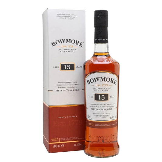 BOWMORE 15 YEARS OLD 70CL