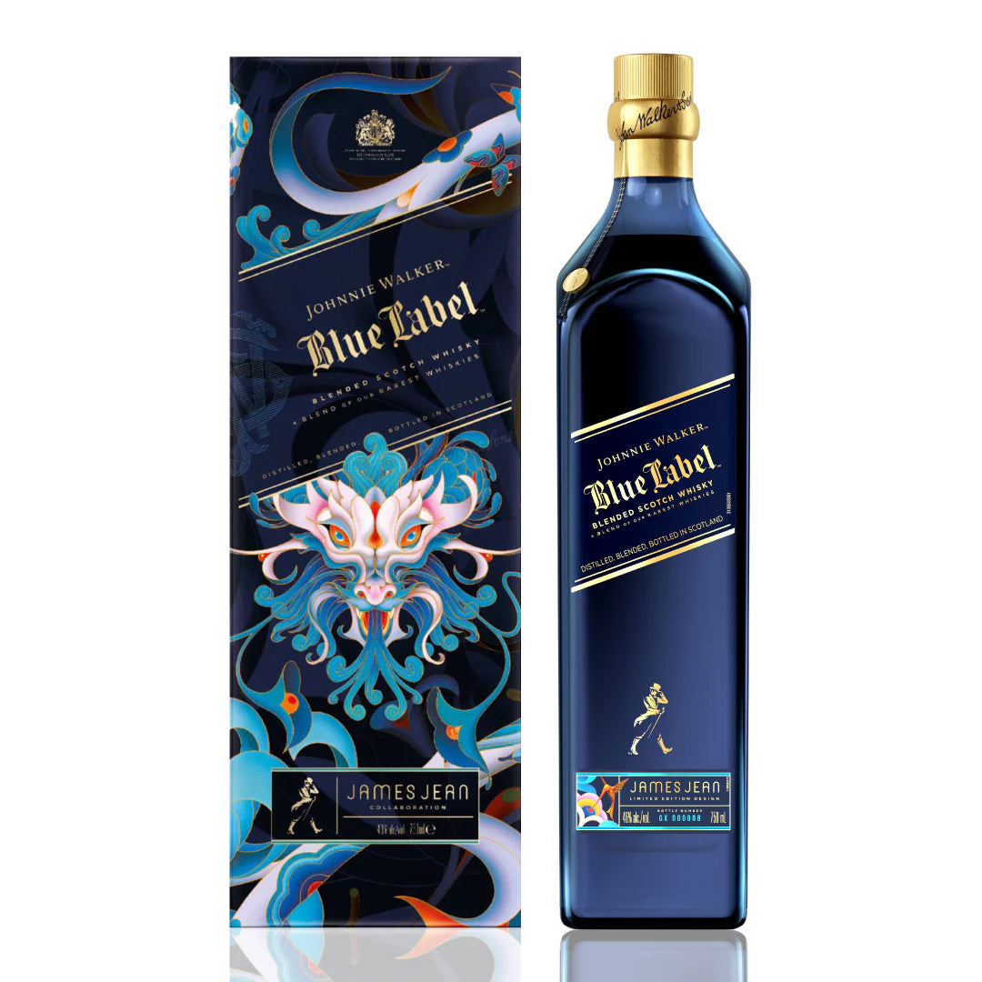 JOHNNIE WALKER BLUE LABEL JEAN JAMES LIMITED EDITION 75CL