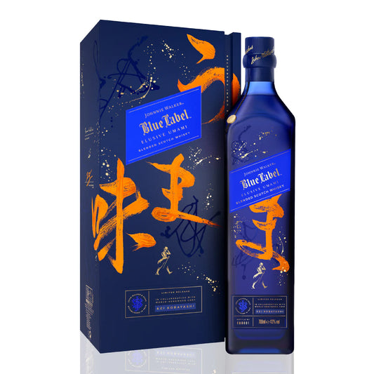 JOHNNIE WALKER BLUE LABEL ELUSIVE UMAMI RELEASE 75CL