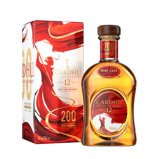 CARDHU 12 YEARS OLD 200TH ANNIVERSARY WINE CASK EDITION 70CL