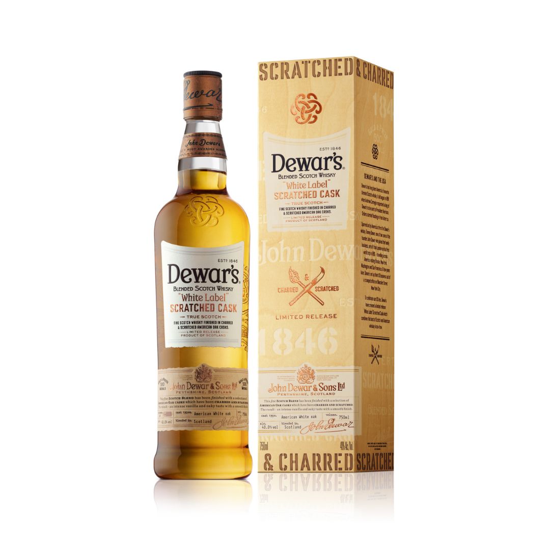 DEWARS’S SCRATCHED CASK 75CL