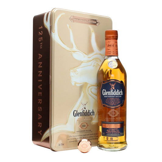 GLENFIDDICH 125 ANNIVERSARY 70CL