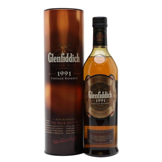 GLENFIDDICH 1991 70CL