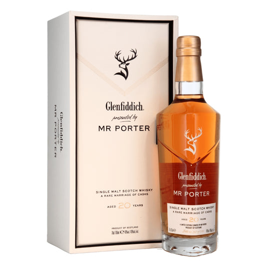 GLENFIDDICH 20 YEAR MR. PORTER 75CL