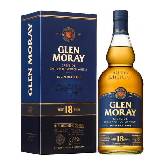 GLEN MORAY 18 YEARS OLD 70CL