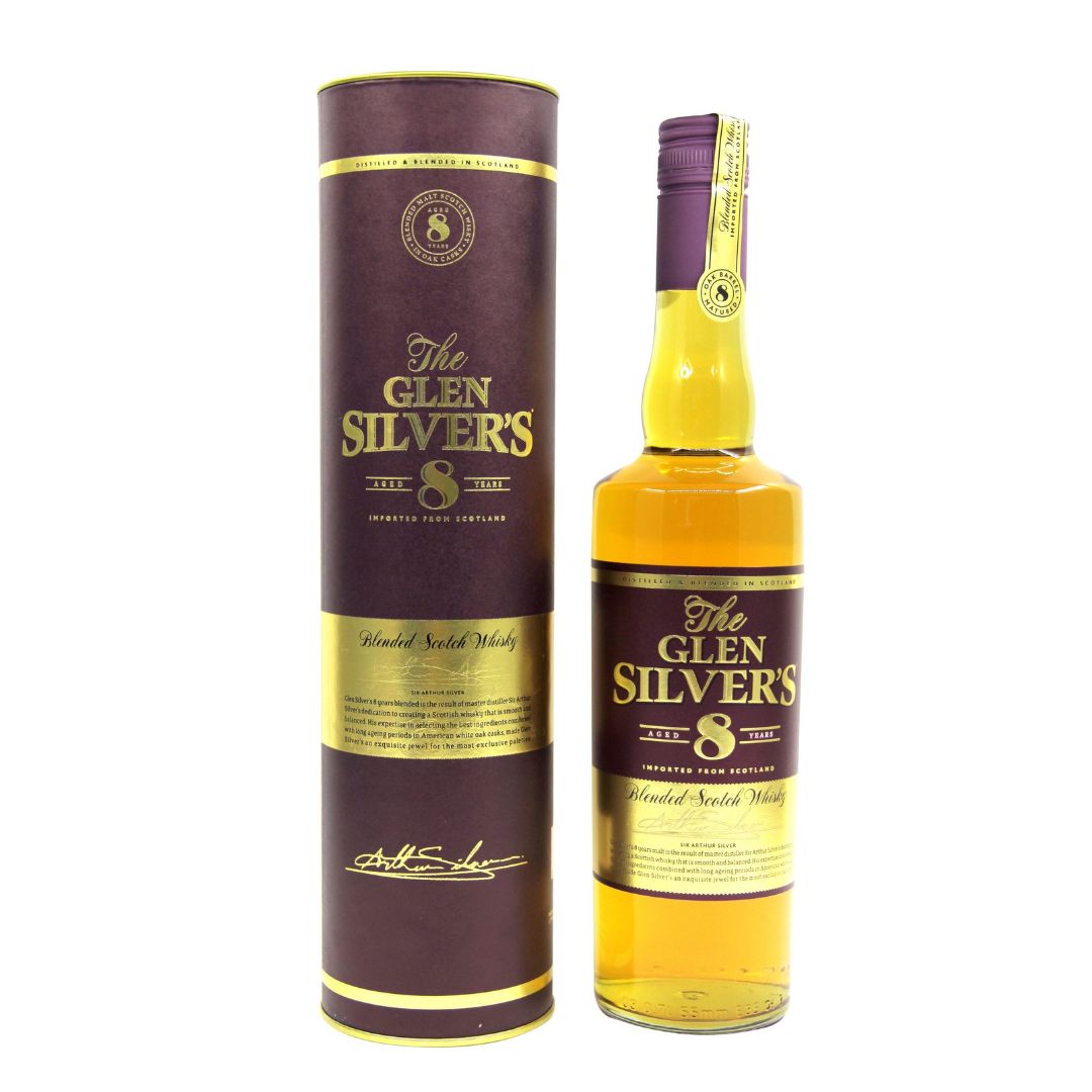 GLEN SILVER'S 8 YEARS OLD 70CL