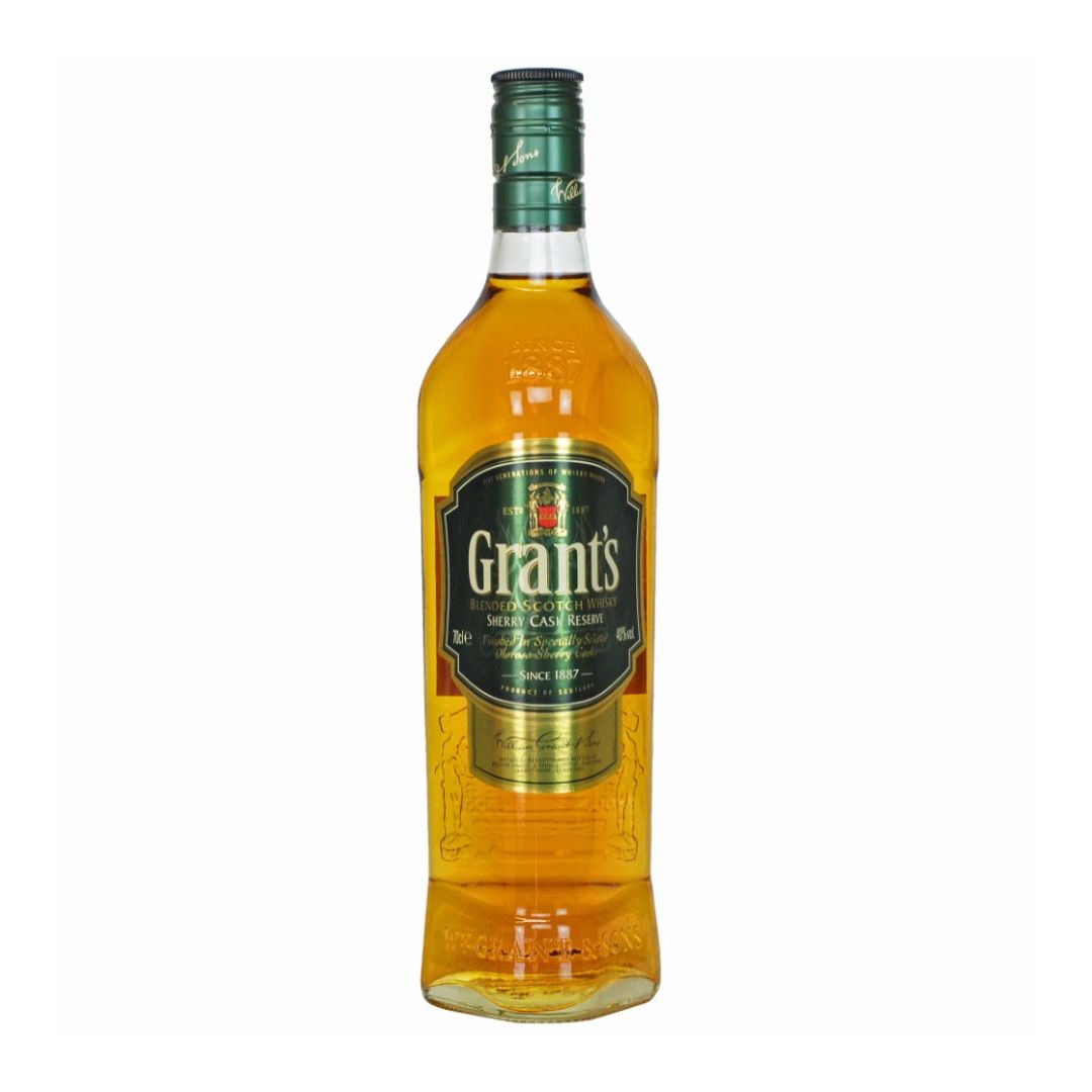 GRANTS SHERRY CASK OLD BOTTLE 75CL