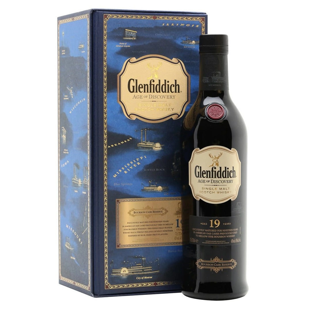 GLENFIDDICH 19 YEAR OLD AGE OF DISCOVERY BOURBON CASK 70CL