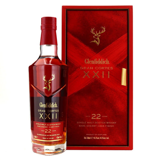 GLENFIDDICH 22 YEAR OLD GRAN CORTES 70CL