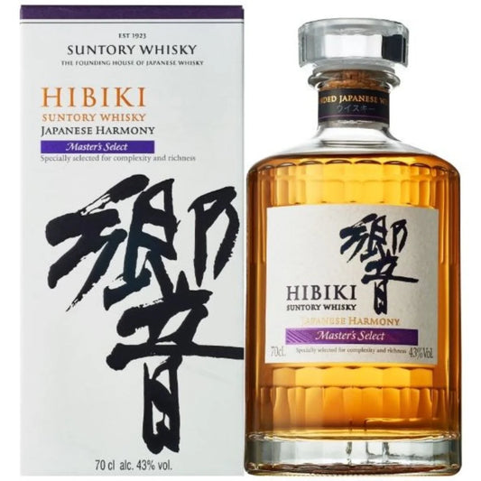 HIBIKI JAPANESE HARMONY MASTER'S SELECT WHISKY 70CL