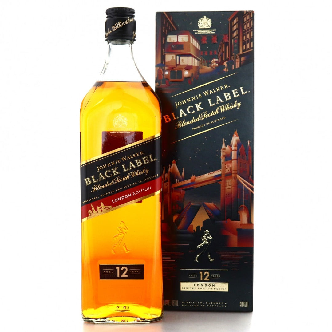 JOHNNIE WALKER BLACK LABEL LONDON 1L