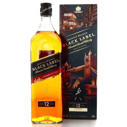 JOHNNIE WALKER BLACK LABEL LONDON 1L