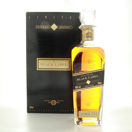 JOHNNIE WALKER BLACK LABEL MILLENIUM EDITION 75CL