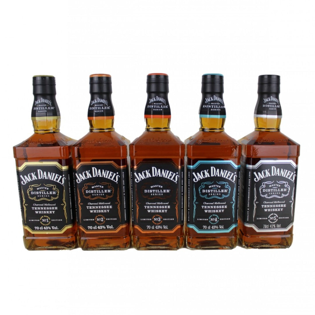 JACK DANIELS SET EDITION 1 TO 6 75CL