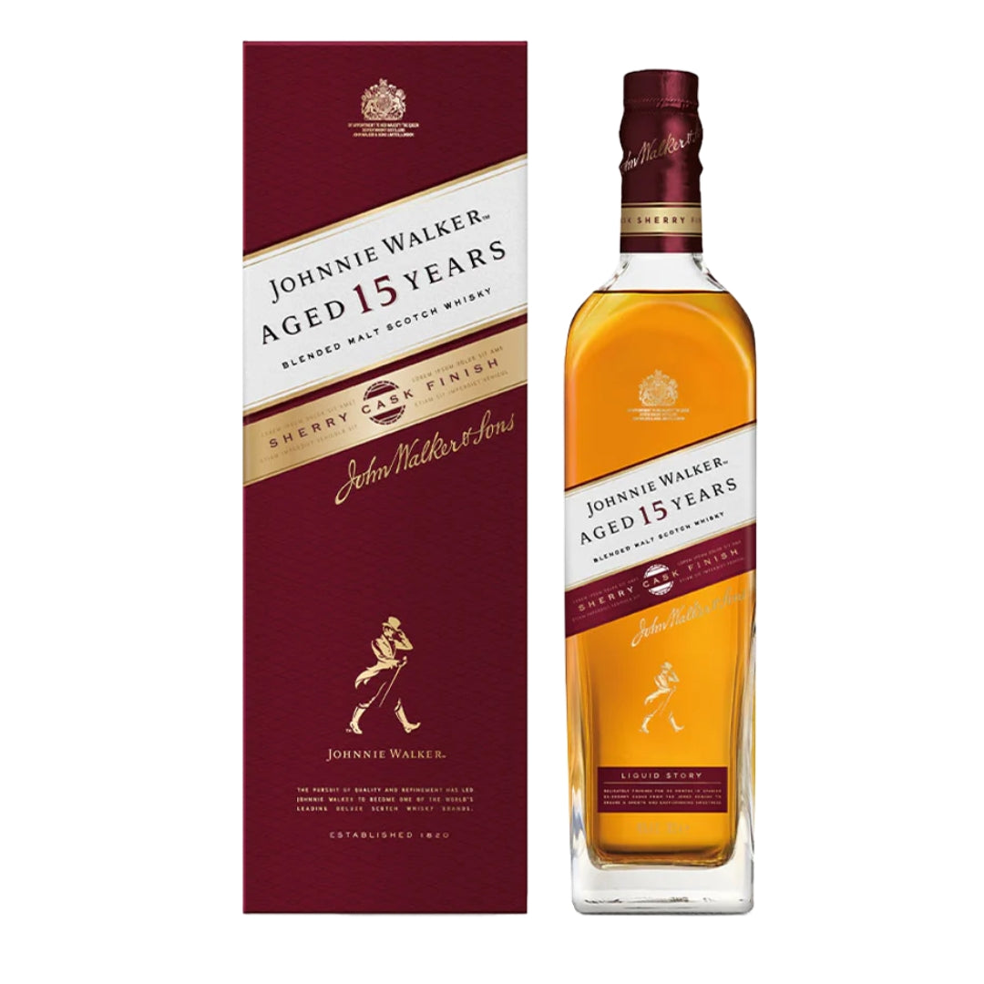 JOHNNIE WALKER 15 YEAR OLD SHERRY FINISH 75CL