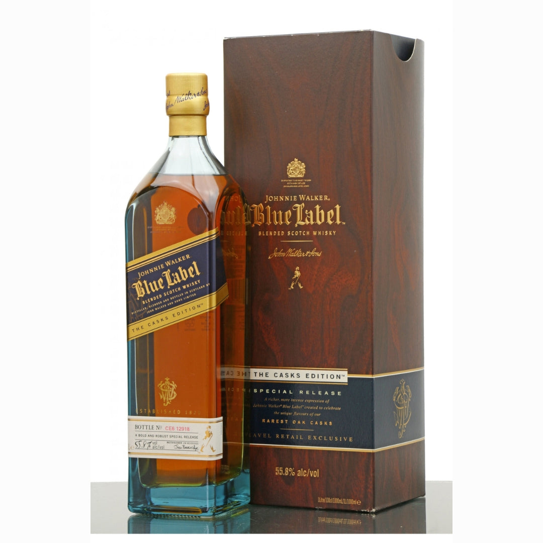 JOHNNIE WALKER BLUE LABEL THE CASK STRENGTH LIMITED EDITION 1L