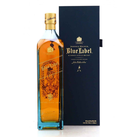 JOHNNIE WALKER BLUE LABEL ZODIAC SIGNS 1L