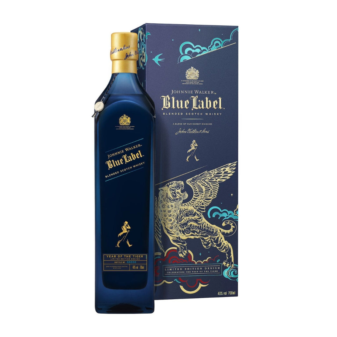 JOHNNIE WALKER BLUE THE YEAR OF THE TIGER 75CL