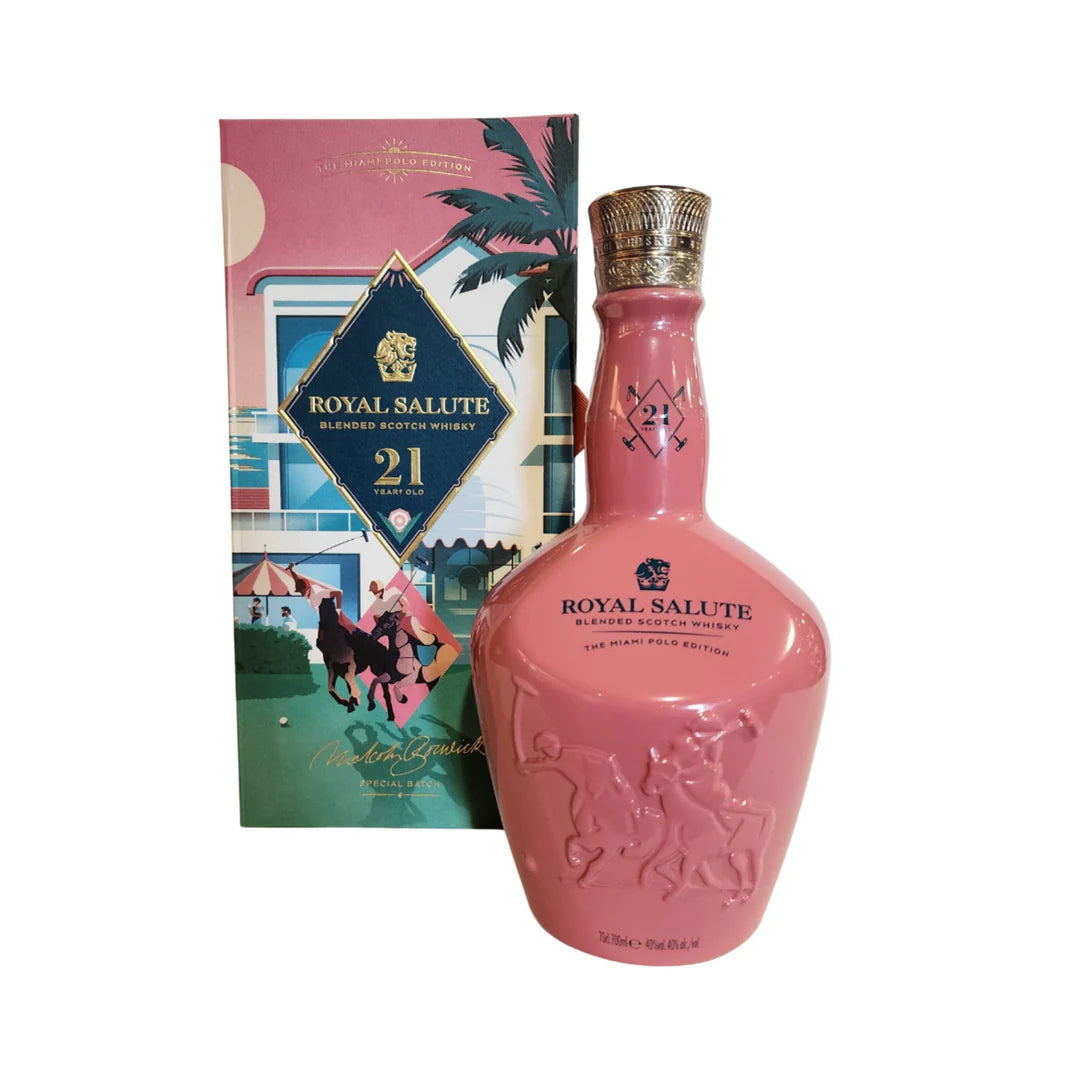 ROYAL SALUTE 21 YEARS OLD MIAMI POLO EDITION 70CL