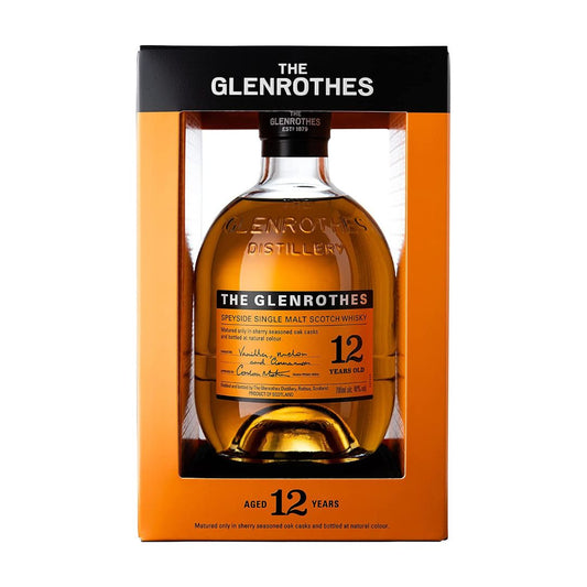 THE GLENROTHES 12 YEAR OLD 70CL