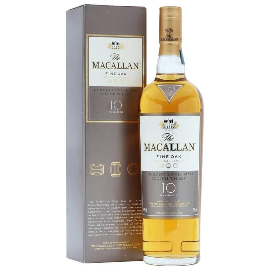 THE MACALLAN 10 YEARS OLD FINE OAK 70CL