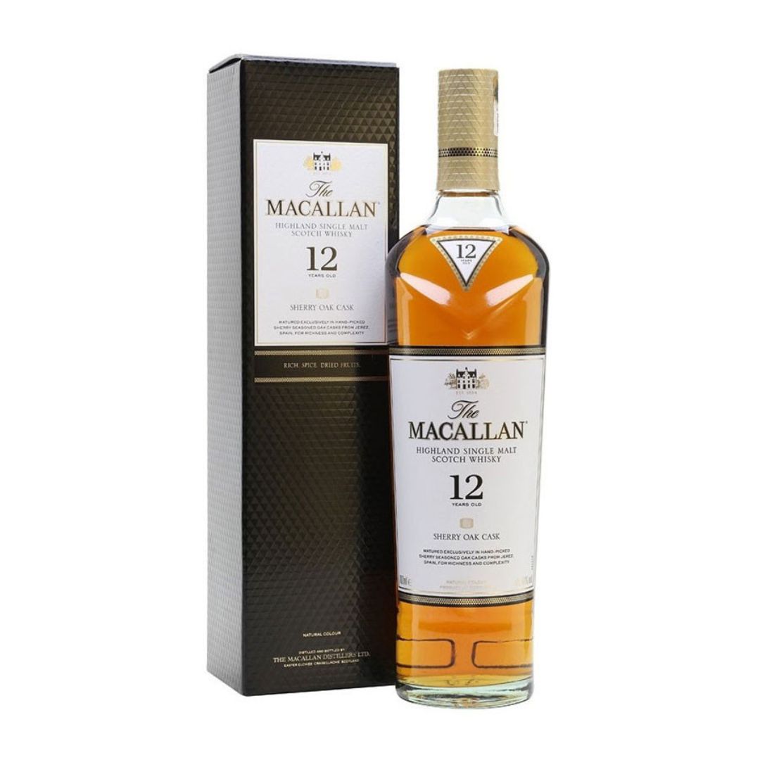 THE MACALLAN 12 YEARS OLD SHERRY OAK 70CL