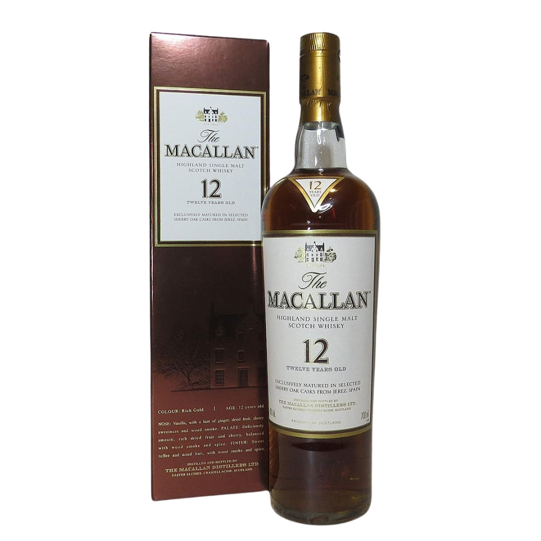 THE MACALLAN 12 YEARS OLD SHERRY OAK 'OLD' 70CL