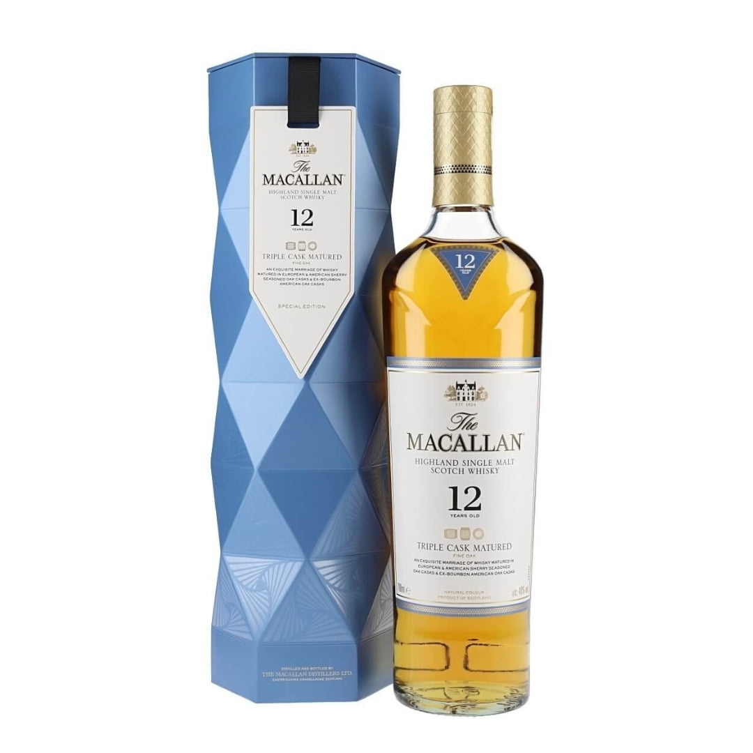 THE MACALLAN 12 YEARS OLD TRIPLE CASK LIMITED EDITION 70CL