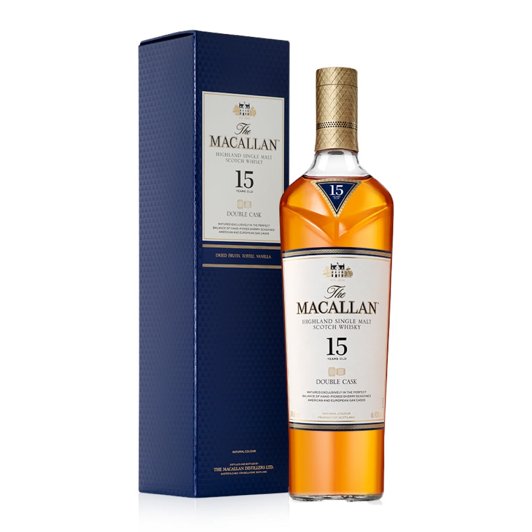 THE MACCALAN 15 YEARS DOUBLE CASK 70CL