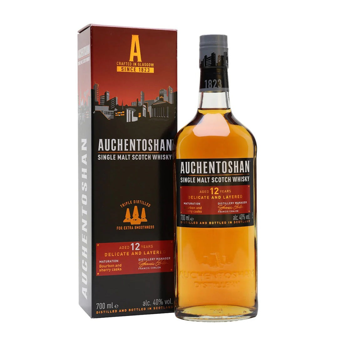 AUCHENTOSHAN 12 YEARS OLD 70CL