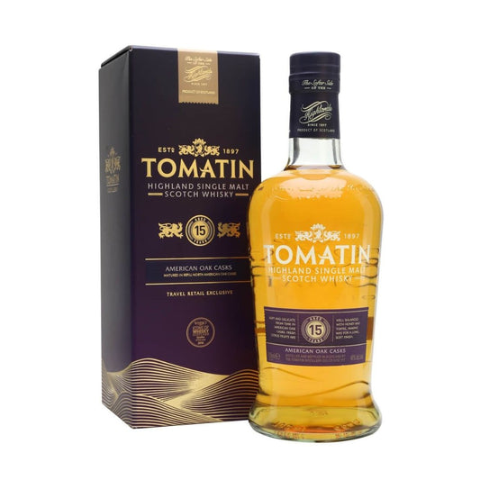 TOMATIN 15 YEAR OLD 70CL