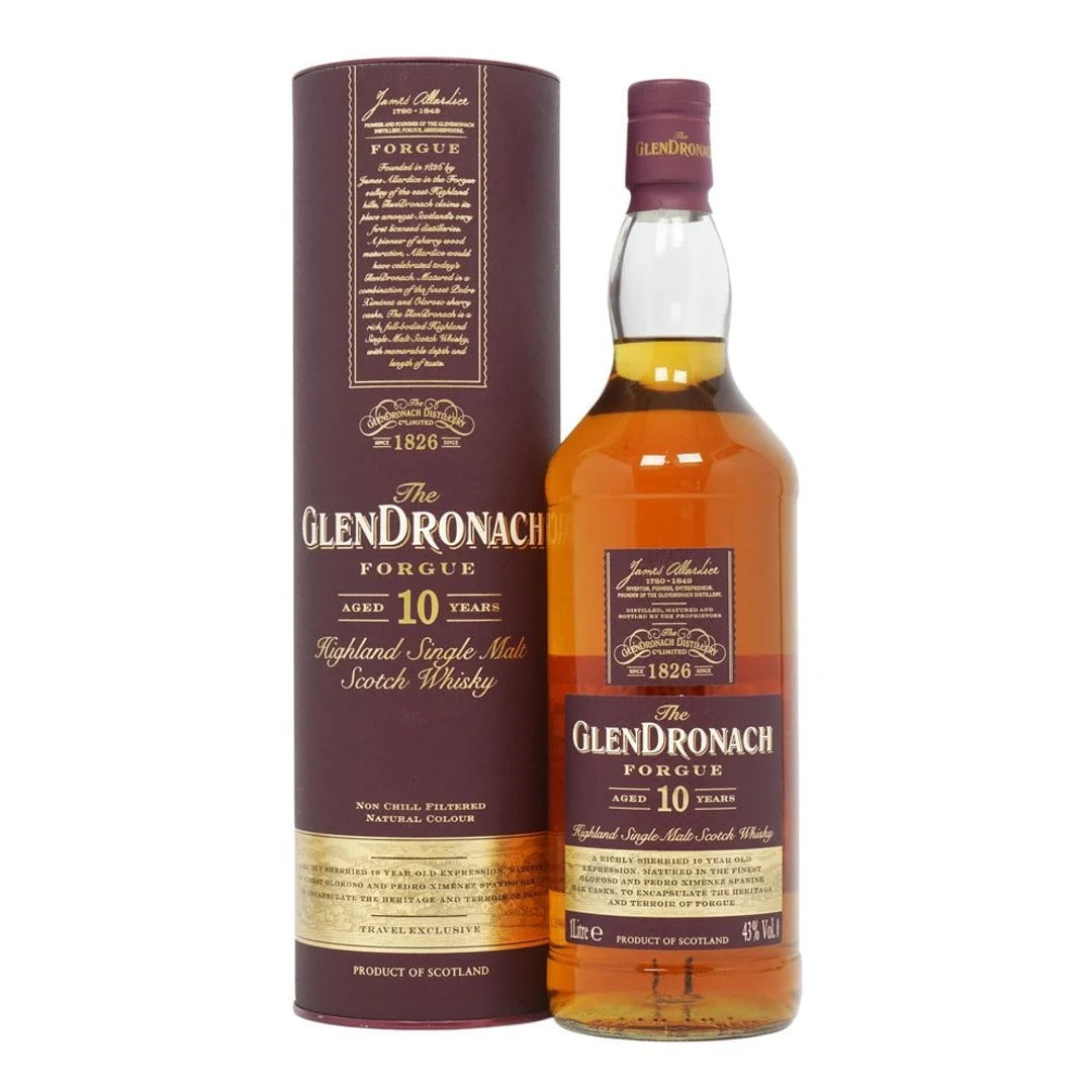 GLENDRONACH 10 YEARS OLD  1L