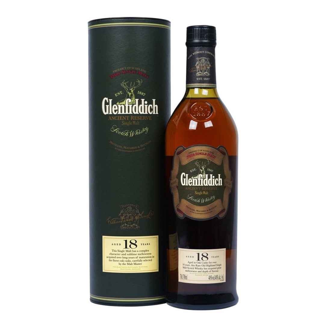 GLENFIDDICH 18 YEAR OLD ANCIENT RESERVE 70CL