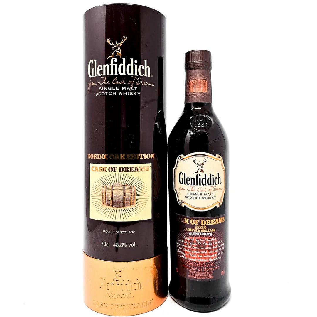 GLENFIDDICH CASK OF DREAMS 2012 NORDIC OAK EDITION 70CL