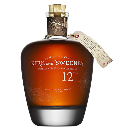 KIRK & SWEENY 12 YEARS OLD RESERVA RUM 70CL