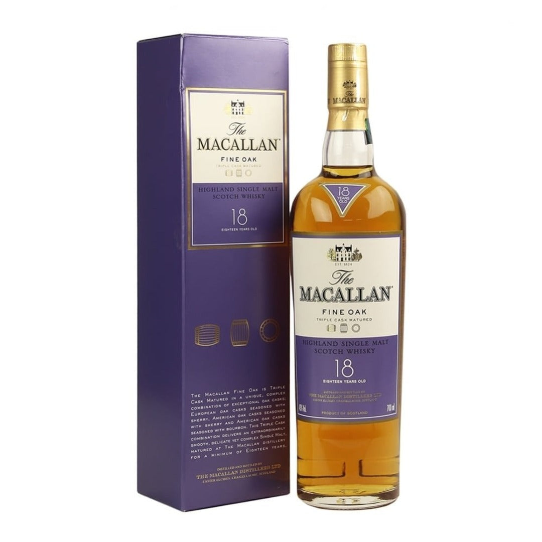 THE MACALLAN 18 YEAR FINE OAK 70CL