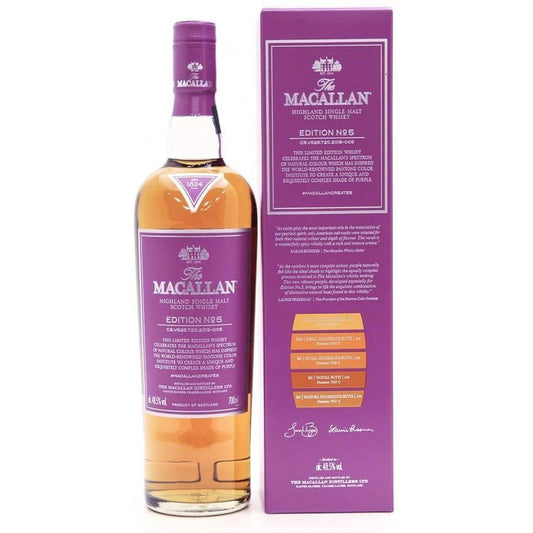 THE MACALLAN EDITION NUMBER 5 70CL